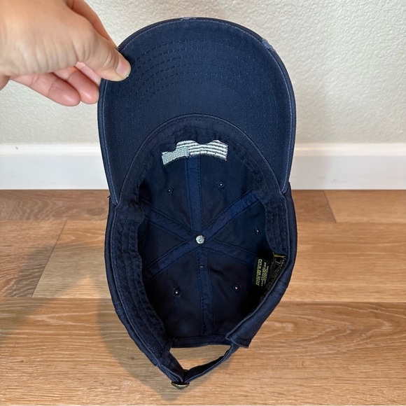 Dorfman Pacific Unisex Washed Frayed Bill USA American Flag Baseball Cap Hat - Picture 7 of 11